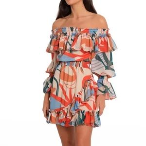 PatBo Rio Off the Shoulder Dress
